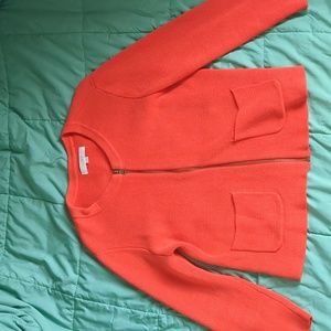 Ann Taylor LOFT zip up cardigan